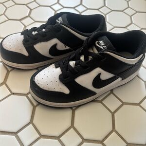 Nike Kids Black and White Sneakers